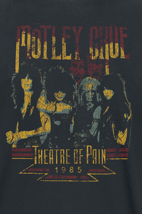 T-Shirt Manches courtes  de Mötley Crüe - Theatre Bootleg - L à 4XL - pour Homme - noir - Mötley Crüe - View 2