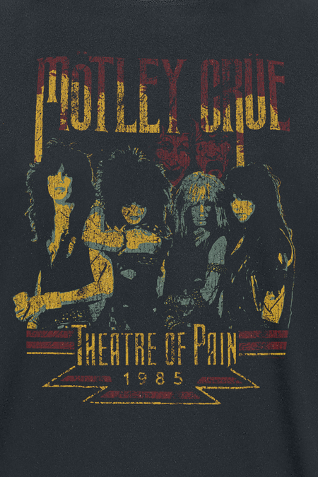 T-Shirt Manches courtes  de Mötley Crüe - Theatre Bootleg - L à 4XL - pour Homme - noir - Mötley Crüe - View 2