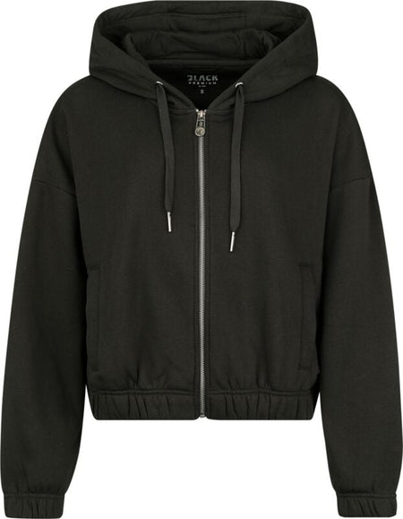 Sweat-shirt zippé à capuche  de Black Premium by EMP - Celtic fine lines - S à XXL - pour Femme - noir - Black Premium by EMP