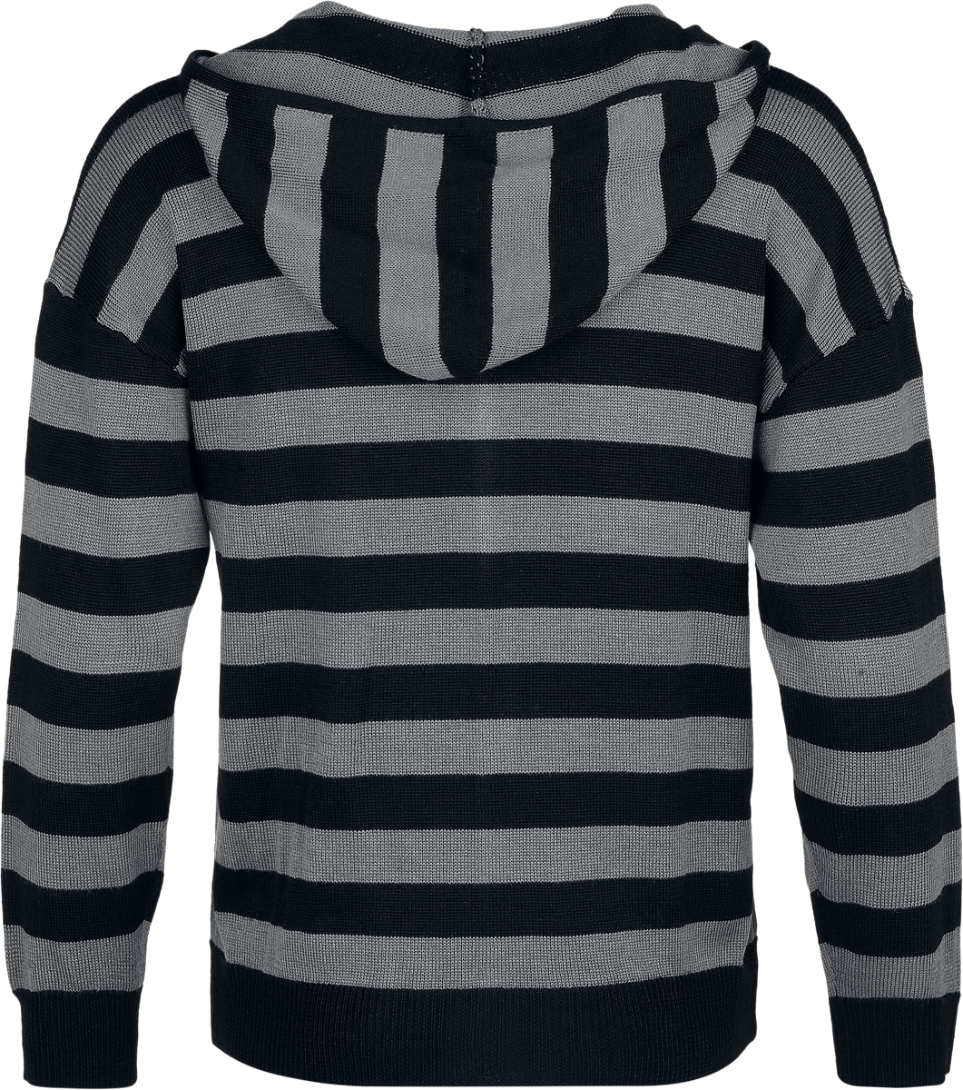 Gilets & Ponchos Gothic de Gothicana by EMP - Mystical Woods - S à XXL - pour Femme - noir/gris - Gothicana by EMP - View 2