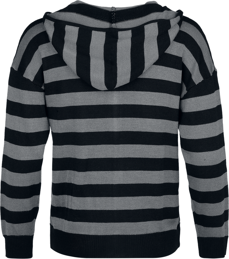 Gilets & Ponchos Gothic de Gothicana by EMP - Mystical Woods - S à XXL - pour Femme - noir/gris - Gothicana by EMP - View 2