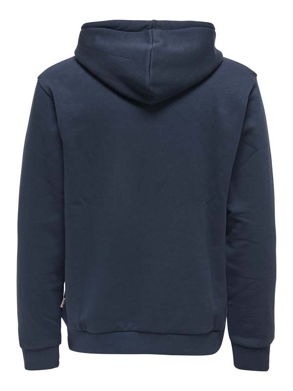 Sweat-shirt zippé à capuche  de ONLY and SONS - ONSCERES ZIP THR.  NOOS - SWEAT À CAPUCHE - S à XXL - pour Homme - bleu - ONLY and SONS - View 2