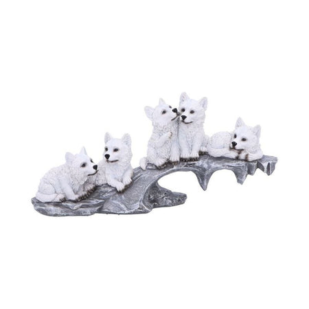 Statuette Gothic de Nemesis Now - Winter Litter - pour Unisexe - blanc/gris - Nemesis Now