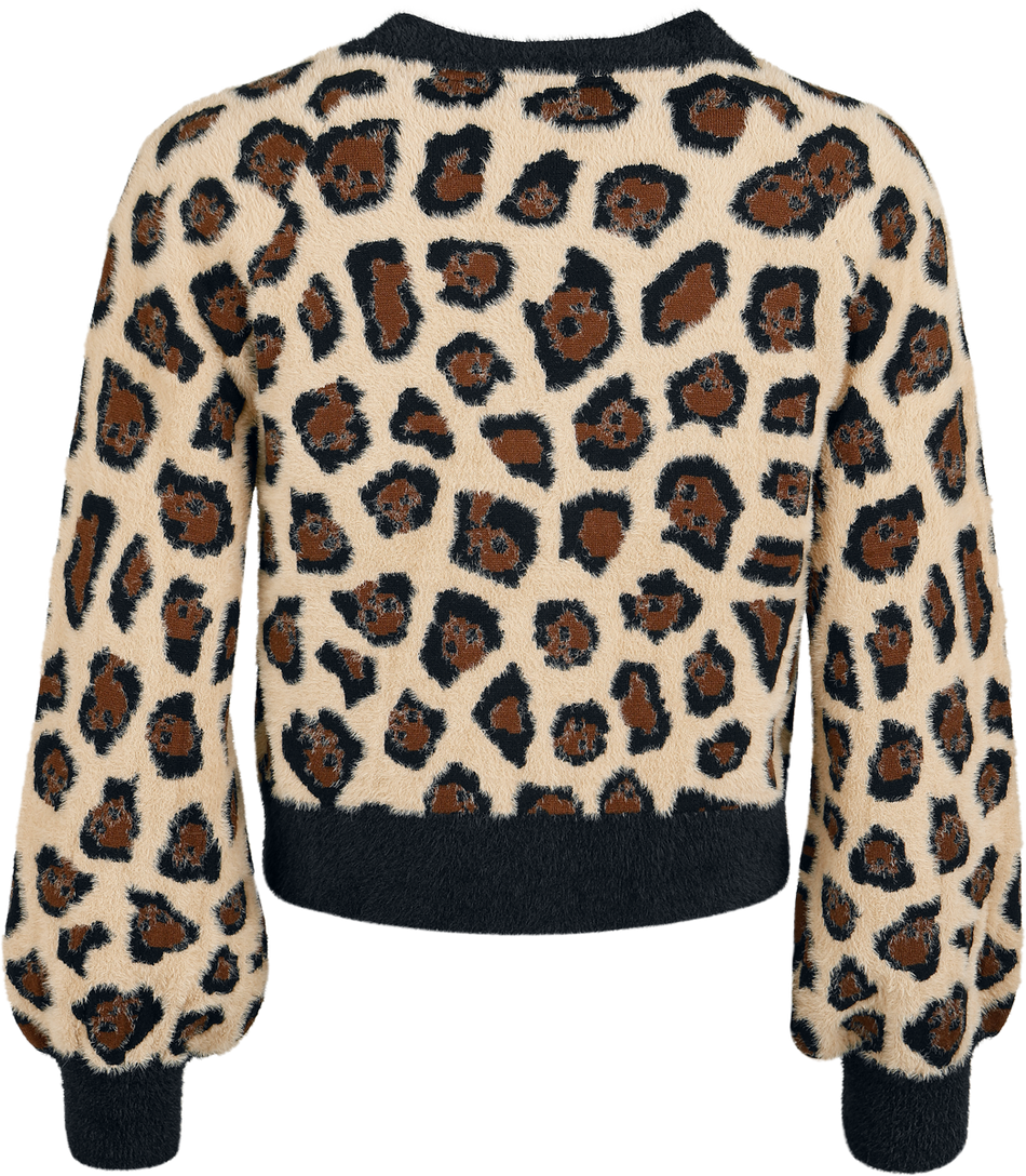 Gilets & Ponchos  de Rock Rebel by EMP - Effet Serpent - Manteau - S à XXL - pour Femme - noir/marron - Rock Rebel by EMP - View 2