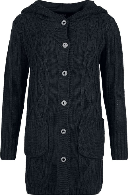 Gilets & Ponchos  de Black Premium by EMP - Celtic fine lines - S à XL - pour Femme - noir - Black Premium by EMP