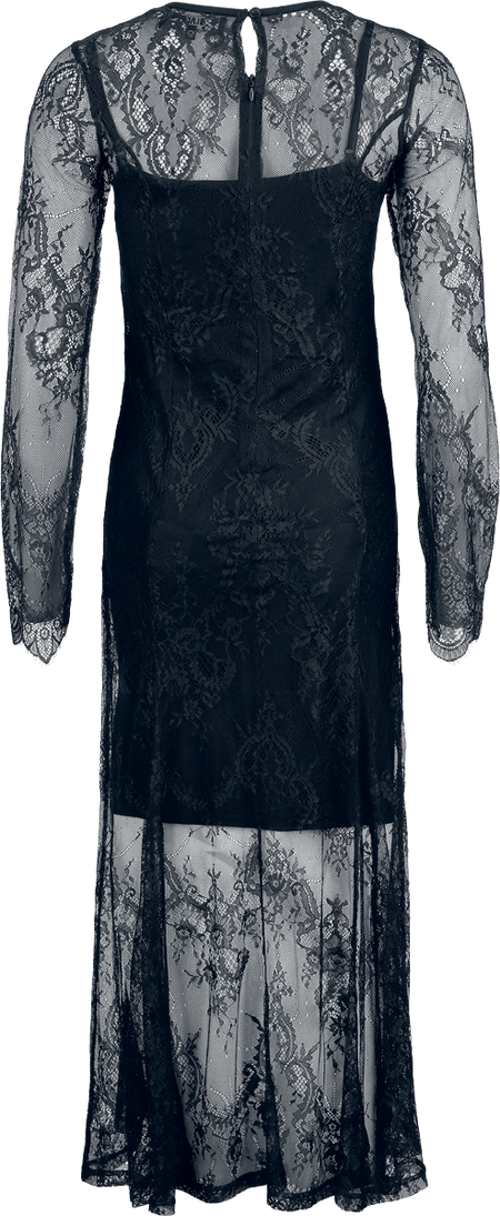 Robe longue  de Black Premium by EMP - Robe 2-En-1 - S à XXL - pour Femme - noir - Black Premium by EMP - View 2