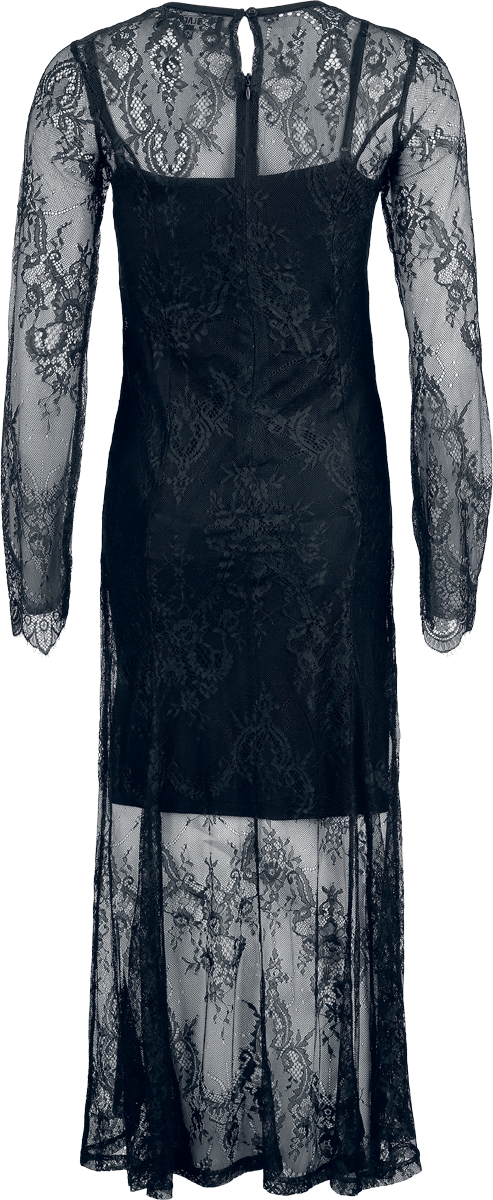 Robe longue  de Black Premium by EMP - Robe 2-En-1 - S à XXL - pour Femme - noir - Black Premium by EMP - View 2