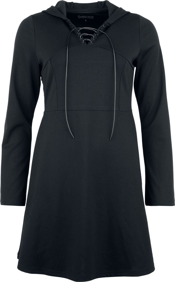 Robe courte  de Gothicana by EMP - The Witching Hour - S à XXL - pour Femme - noir - Gothicana by EMP
