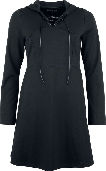 Robe courte  de Gothicana by EMP - The Witching Hour - S à XXL - pour Femme - noir - Gothicana by EMP
