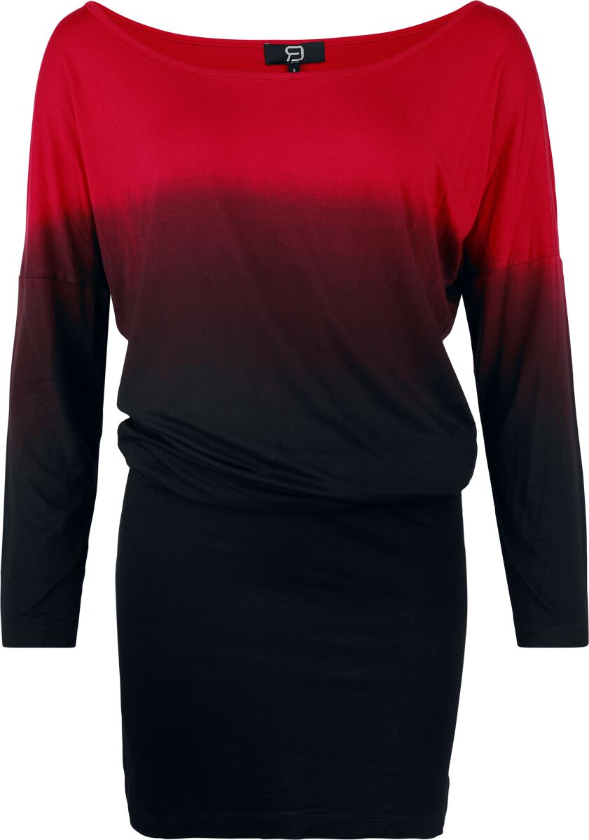 Robe courte  de RED by EMP - Ombre - Robe - S à XXL - pour Femme - noir/rouge - RED by EMP
