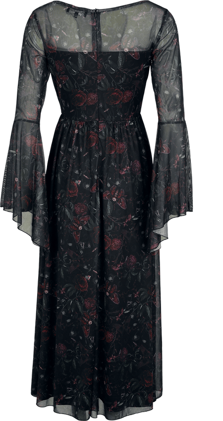 Robe longue Gothic de Gothicana by EMP - Mystical Woods - S à XXL - pour Femme - noir - Gothicana by EMP - View 2