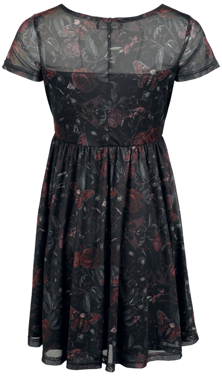 Robe courte Gothic de Gothicana by EMP - Mystical Woods - S à XXL - pour Femme - noir - Gothicana by EMP - View 2