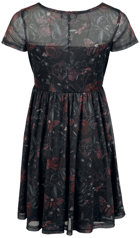 Robe courte Gothic de Gothicana by EMP - Mystical Woods - S à XXL - pour Femme - noir - Gothicana by EMP - View 2