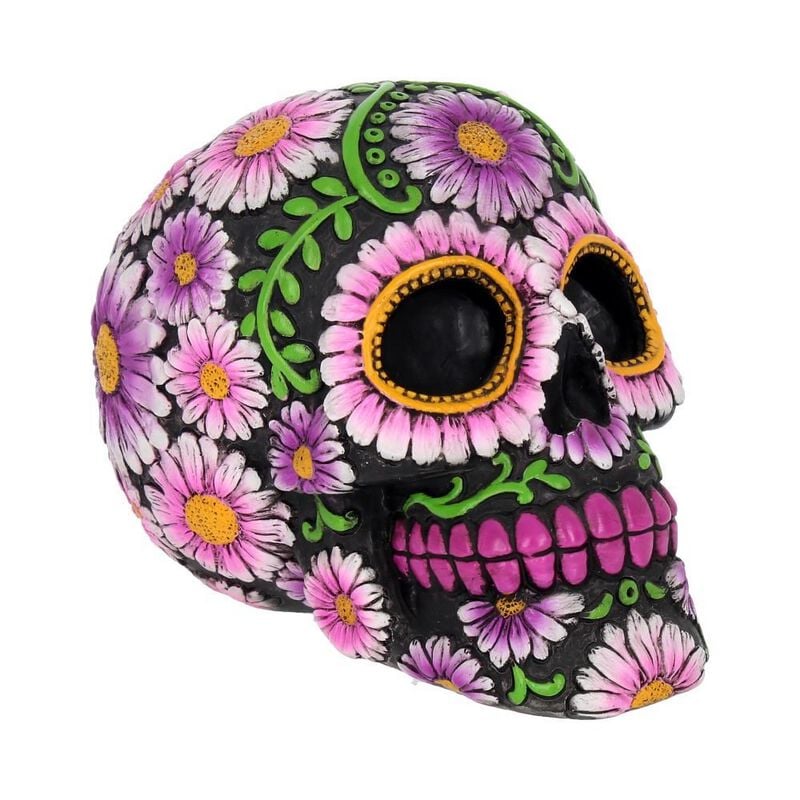 Statuette Gothic de Nemesis Now - Sugar Petal Skull - pour Indifférent - multicolore - Nemesis Now