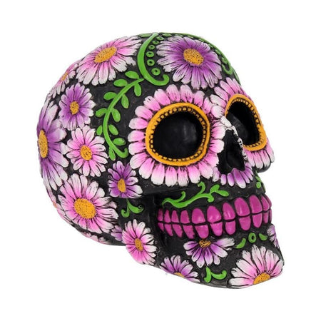 Statuette Gothic de Nemesis Now - Sugar Petal Skull - pour Indifférent - multicolore - Nemesis Now