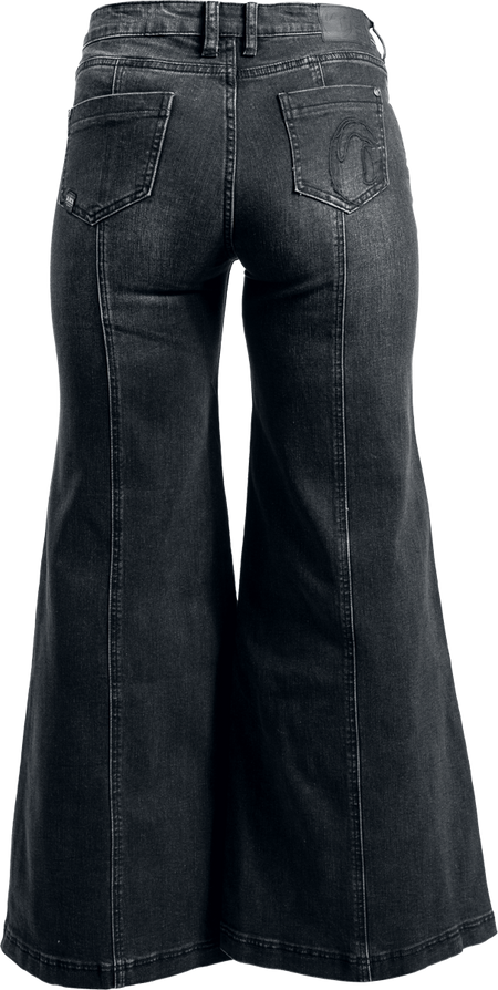 Jean  de Black Premium by EMP - W27L30 à W32L32 - pour Femme - noir - Black Premium by EMP - View 2