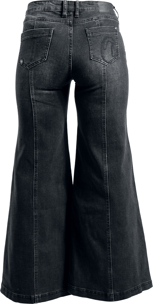 Jean  de Black Premium by EMP - W27L30 à W32L32 - pour Femme - noir - Black Premium by EMP - View 2