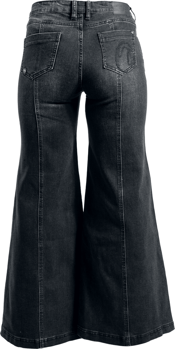 Jean  de Black Premium by EMP - W27L30 à W32L32 - pour Femme - noir - Black Premium by EMP - View 2
