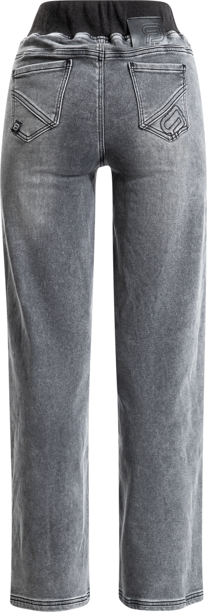 Jean  de RED by EMP - Pantalon Effet Délavé - S à XXL - pour Femme - gris - RED by EMP - View 2