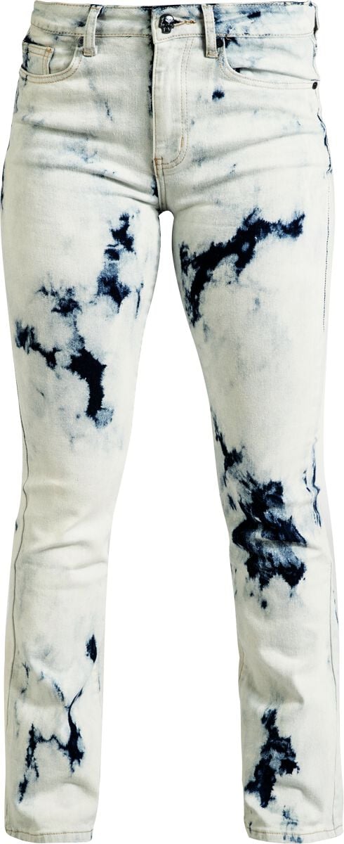 Jean  de Rock Rebel by EMP - Grace - Jean Bootcut - W27L30 à W34L32 - pour Femme - gris - Rock Rebel by EMP