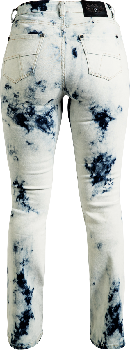 Jean  de Rock Rebel by EMP - Grace - Jean Bootcut - W27L30 à W34L32 - pour Femme - gris - Rock Rebel by EMP - View 2