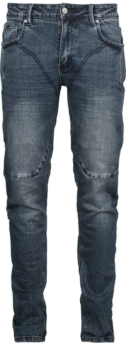 Jean  de Black Premium by EMP - Pete (Straight Fit) - W30L32 à W34L34 - pour Homme - bleu foncé - Black Premium by EMP