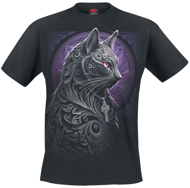 T-Shirt Manches courtes  de Spiral - Celtic Whiskers - S à XL - pour Homme - noir - Spiral