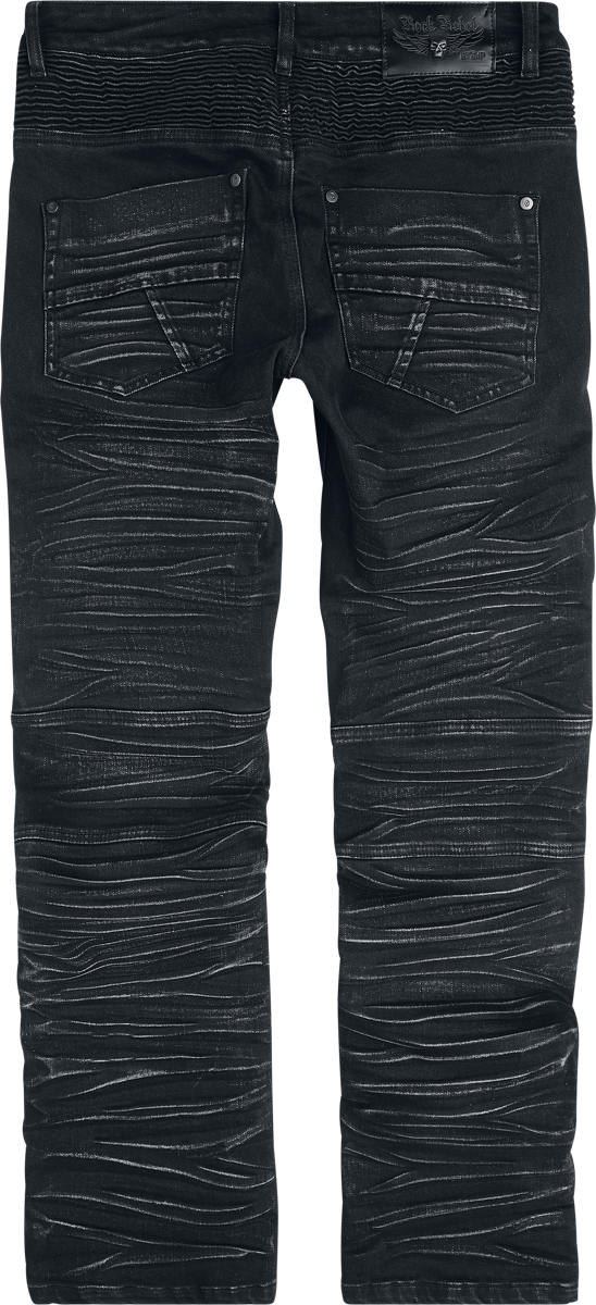 Jean  de Rock Rebel by EMP - Skulls & Details - W31L32 à W34L34 - pour Homme - gris - Rock Rebel by EMP - View 2