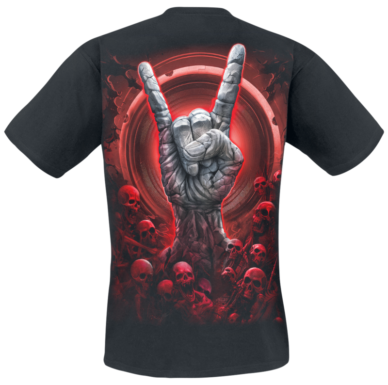 T-Shirt Manches courtes  de Spiral - Tomb Of Rock - S à 4XL - pour Homme - noir - Spiral - View 2