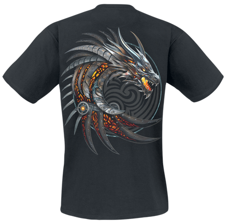 T-Shirt Manches courtes  de Spiral - Razor Back - S à 4XL - pour Homme - noir - Spiral - View 2