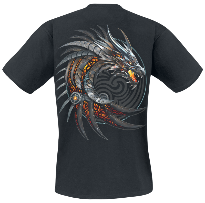 T-Shirt Manches courtes  de Spiral - Razor Back - S à 4XL - pour Homme - noir - Spiral - View 2