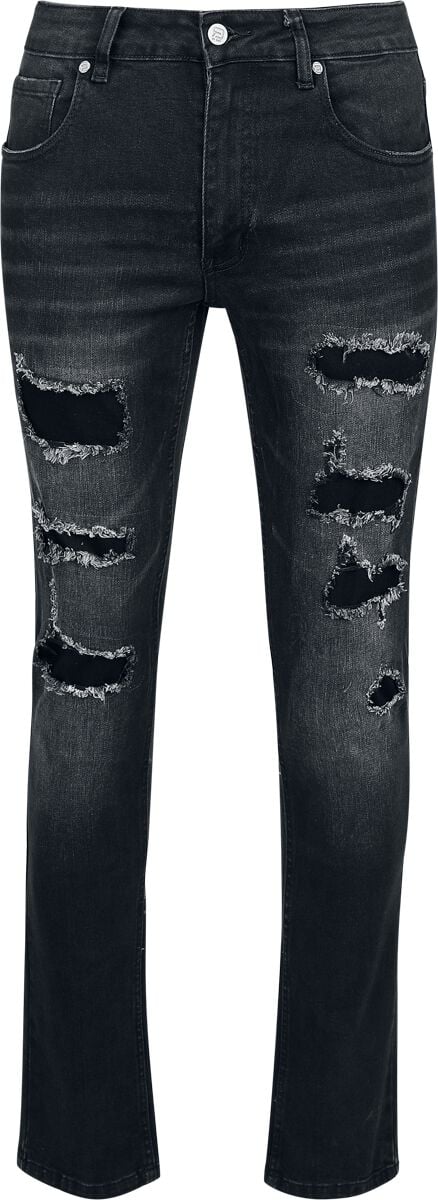 Jean  de RED by EMP - Pete - W30L32 à W34L34 - pour Homme - noir - RED by EMP