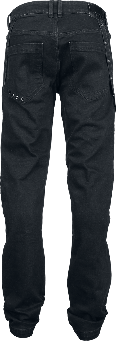 Jean  de Gothicana by EMP - Bound To Darkness - W30L32 à W34L34 - pour Homme - noir - Gothicana by EMP - View 2