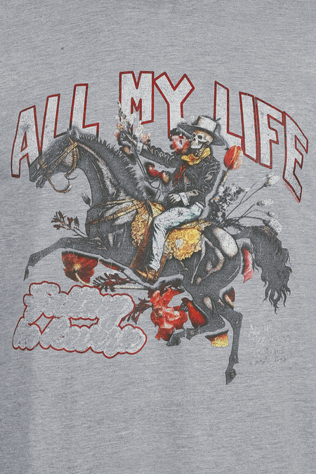 T-Shirt Manches courtes  de Falling In Reverse - Horse - L à 4XL - pour Homme - gris - Falling In Reverse - View 2
