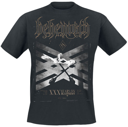 T-Shirt Manches courtes  de Behemoth - With Fire In Hearts - S à 4XL - pour Homme - noir - Behemoth
