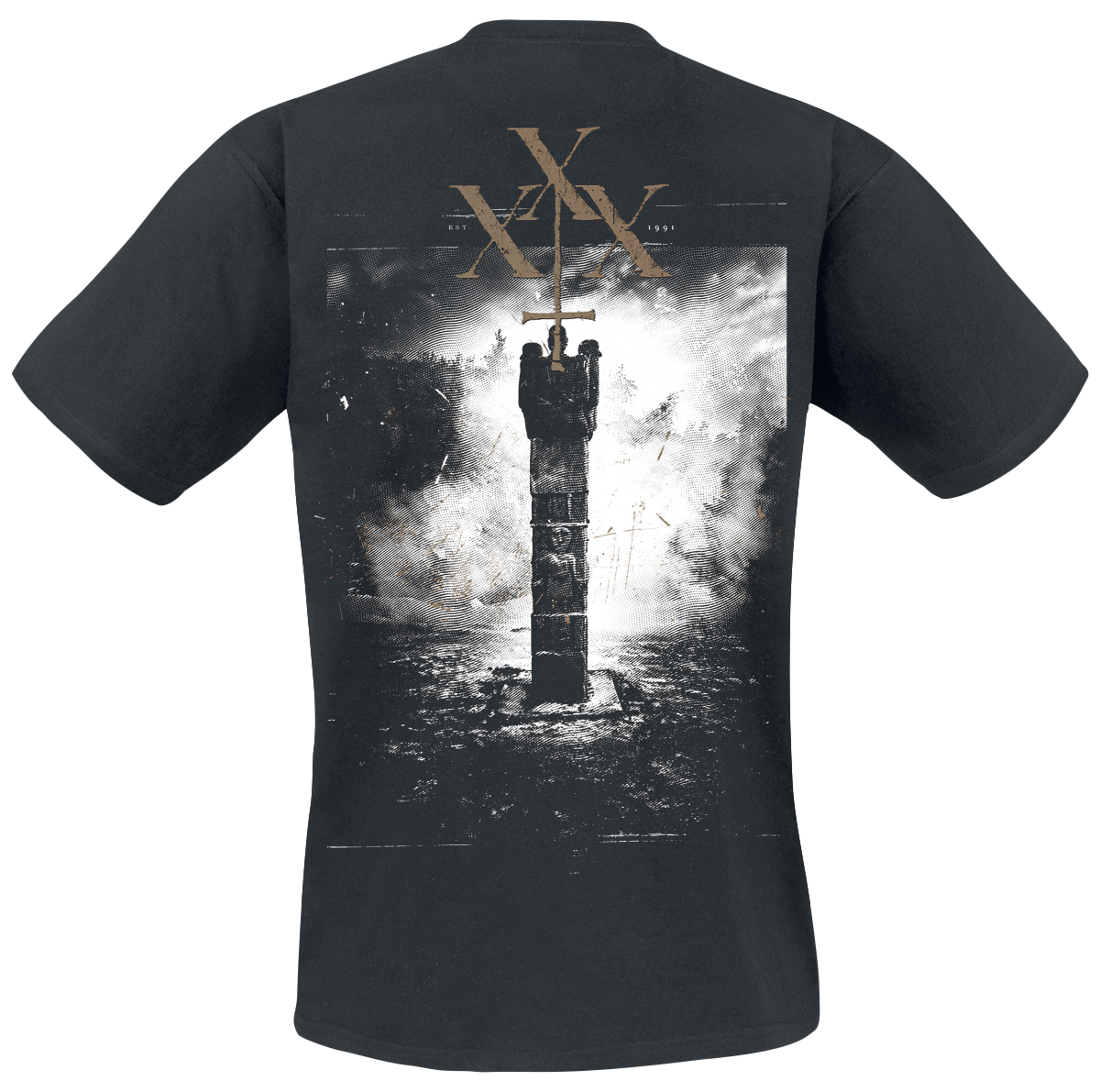 T-Shirt Manches courtes  de Behemoth - With Fire In Hearts - S à 4XL - pour Homme - noir - Behemoth - View 2