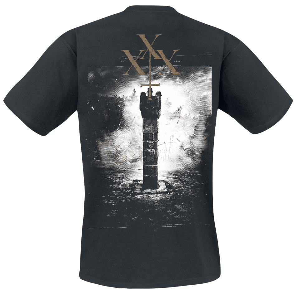 T-Shirt Manches courtes  de Behemoth - With Fire In Hearts - S à 4XL - pour Homme - noir - Behemoth - View 2