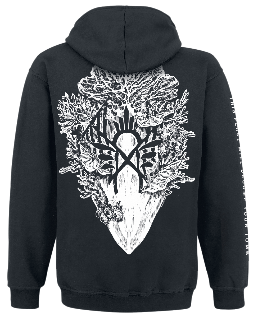 Sweat-shirt à capuche  de Sleep Token - Mask - S à 3XL - pour Homme - noir - Sleep Token - View 2