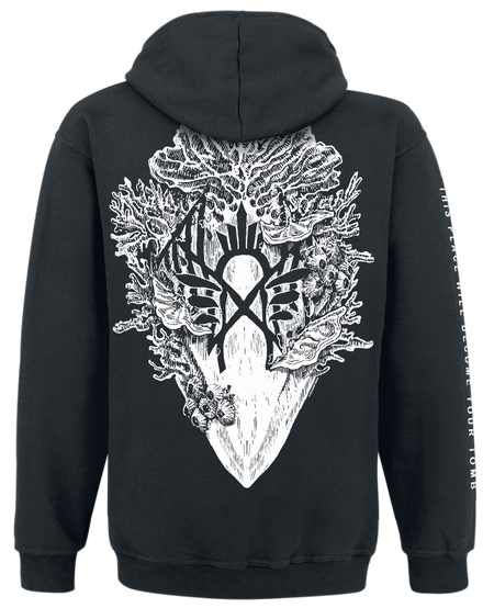 Sweat-shirt à capuche  de Sleep Token - Mask - S à 3XL - pour Homme - noir - Sleep Token - View 2