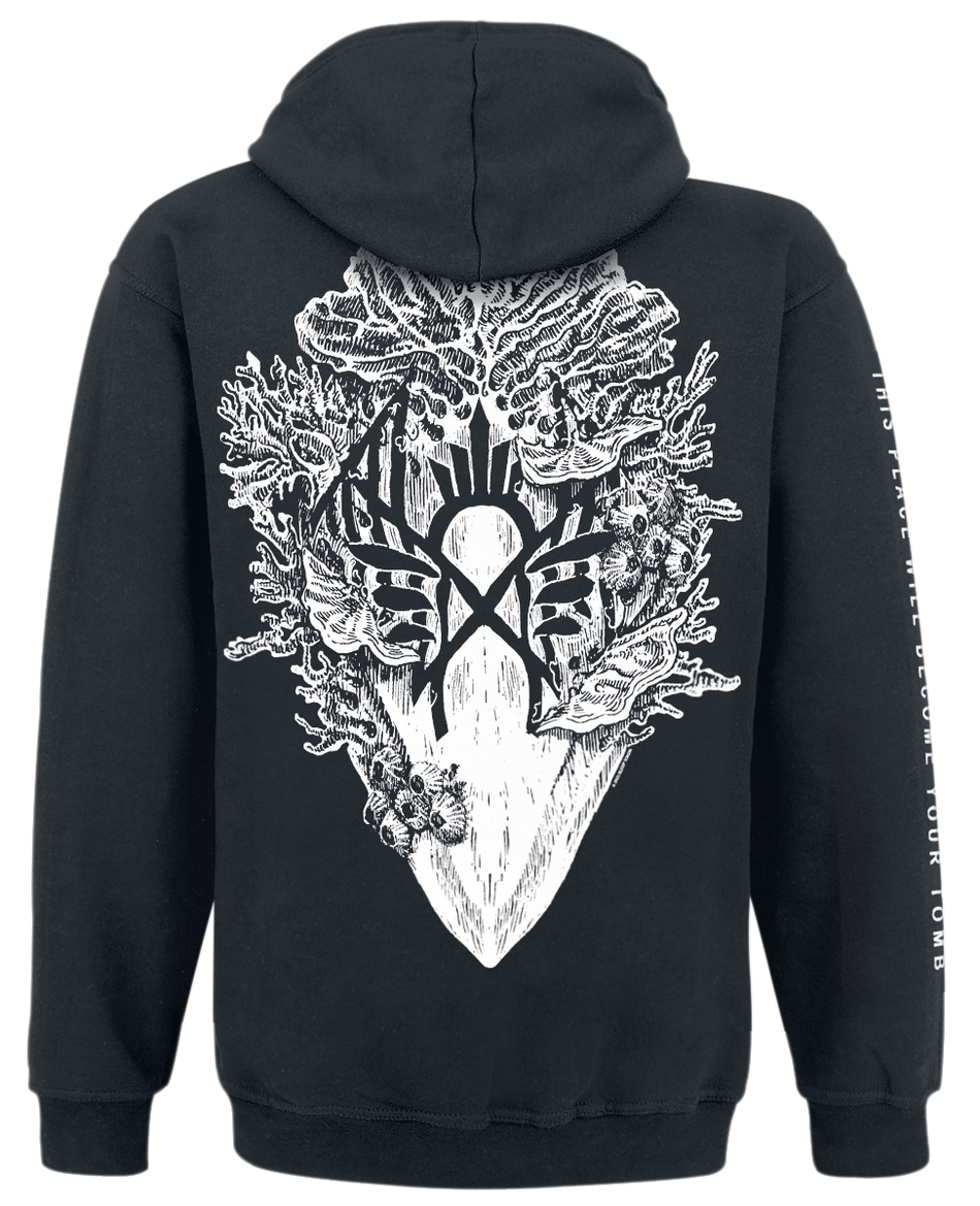 Sweat-shirt à capuche  de Sleep Token - Mask - S à 3XL - pour Homme - noir - Sleep Token - View 2