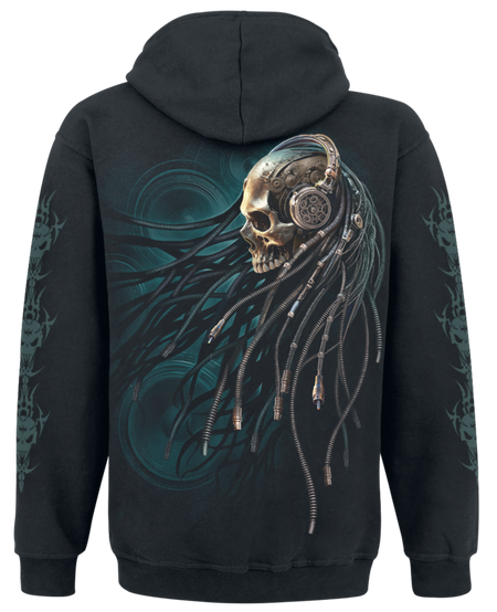 Sweat-shirt à capuche  de Spiral - Dread Rocks - S à XL - pour Homme - noir - Spiral - View 2