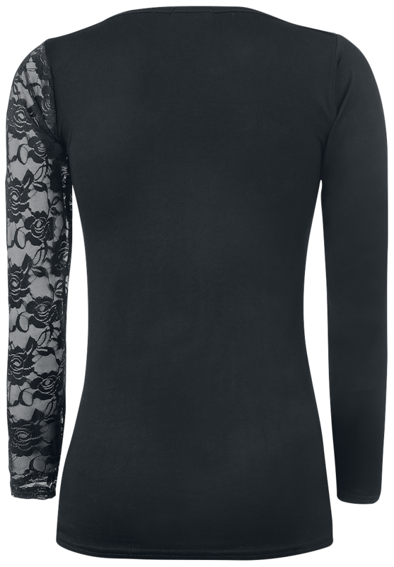 T-shirt manches longues  de Spiral - Razor Back - S à XXL - pour Femme - noir - Spiral - View 2