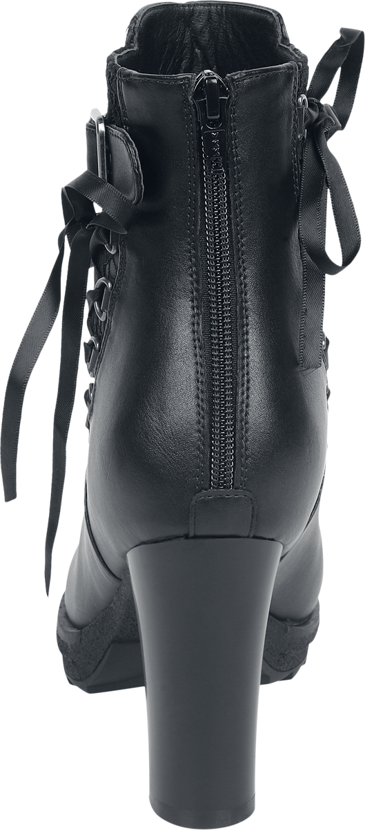 Talons hauts  de Gothicana by EMP - Bound To Darkness - EU37 à EU41 - pour Femme - noir/rouge - Gothicana by EMP - View 2