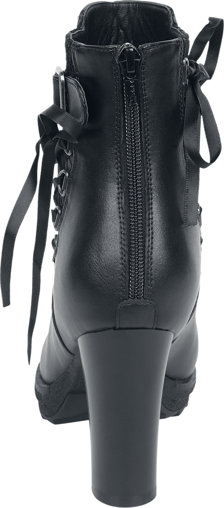 Talons hauts  de Gothicana by EMP - Bound To Darkness - EU37 à EU41 - pour Femme - noir/rouge - Gothicana by EMP - View 2