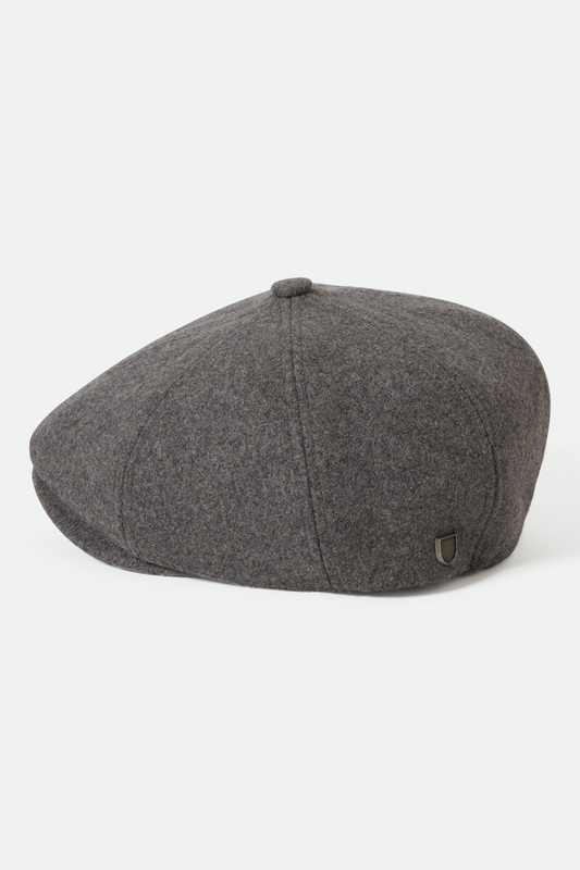Bonnet  de Brixton - Brood Flannel Snap Cap - pour Unisexe - gris - brixton - View 2