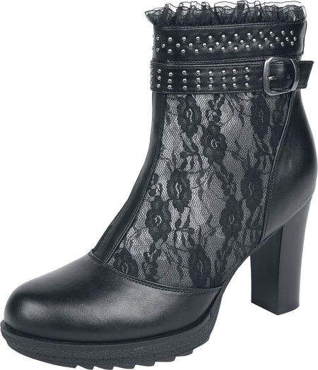Talons hauts  de Gothicana by EMP - Mystical Woods - EU37 à EU41 - pour Femme - noir - Gothicana by EMP