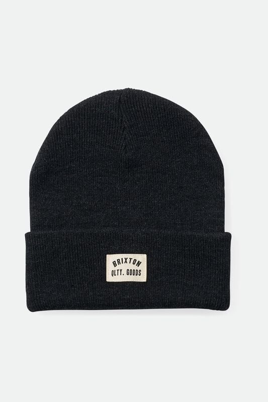Bonnet  de Brixton - Woodburn Watch Cap Beanie - pour Unisexe - noir - brixton