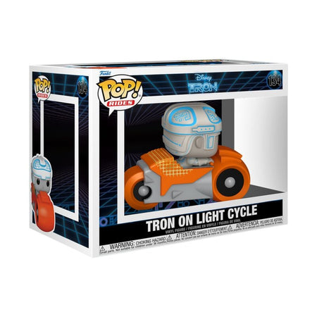 Tron - Tron et Moto Lumineuse (Pop! Rides Deluxe) - Funko Pop! n°134 - Funko Pop! - Funko Shop Europe - Tron