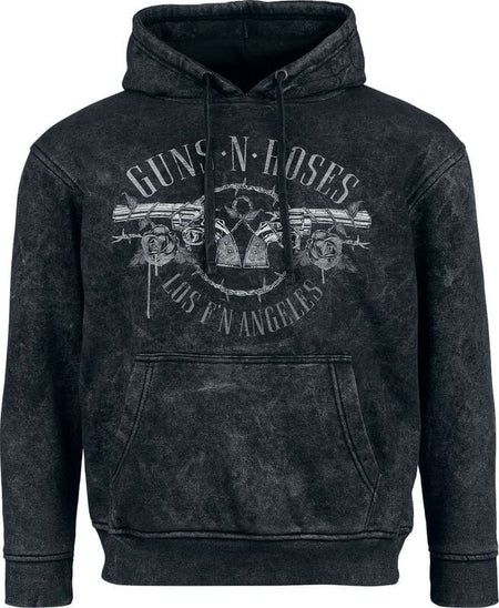 Sweat-shirt à capuche  de Guns N' Roses - Bullet Logo - M à XXL - pour Femme - anthracite - Guns N' Roses