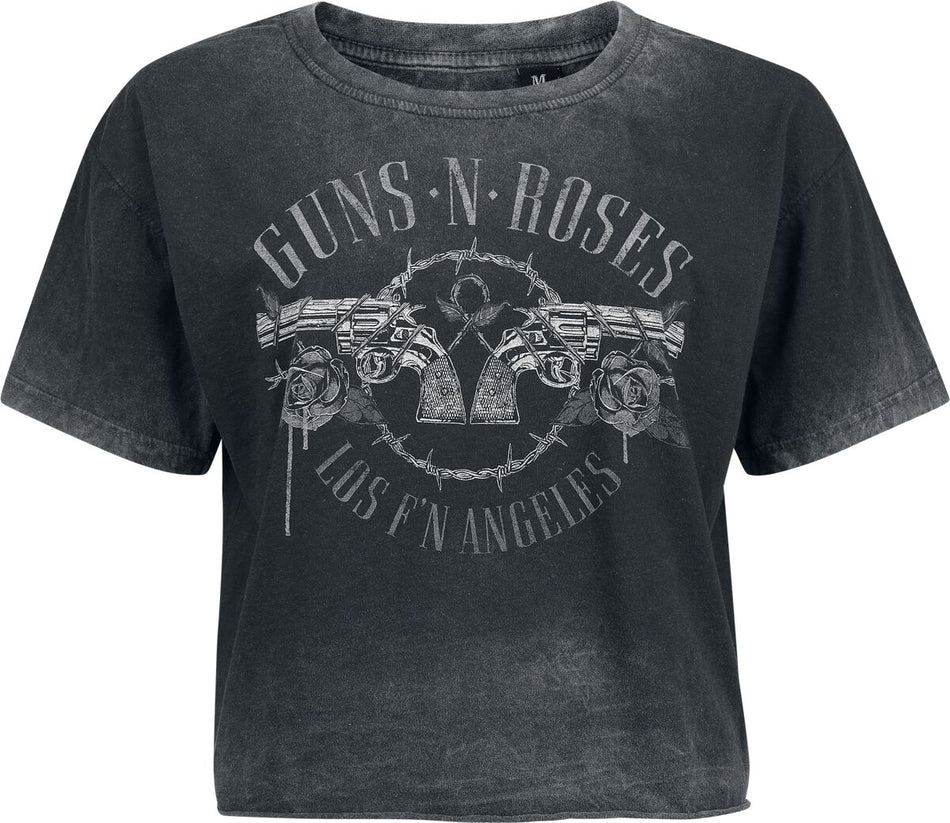 T-Shirt Manches courtes  de Guns N' Roses - Guns - S à 4XL - pour Femme - gris - Guns N' Roses